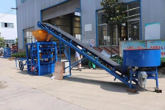 Máquina automática de fabricación de ladrillos de alto rendimiento con capacidad de producción de 4480 piezas / 8 horas