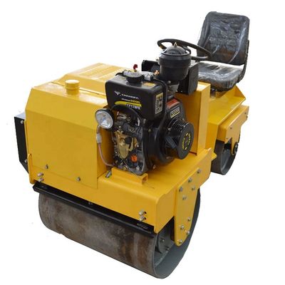 Compactor de rodillos pequeños de 0,3 toneladas con un diámetro de tambor de 580 mm