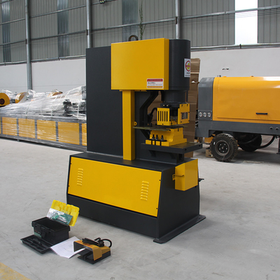 Máquina de corte de ángulo de tubo metálico de perforación hidráulica de la serie Q35y de 380V para componentes
