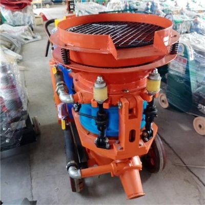 Trabajos de construcción Sprayer de máquina de hormigón de tiro húmedo con consumo de aire de 8-10m3/min
