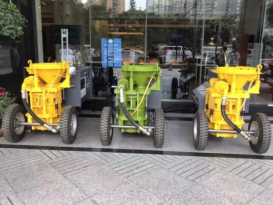 7.5kw máquina de inyección de yeso de cemento y mortero para materiales de construcción