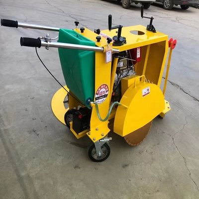 Máquina automática de corte de sierra circular para carreteras de hormigón en la industria de la construcción
