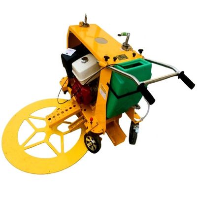 Máquina de corte de carreteras circulares de empuje manual para la industria de construcción de cubiertas municipales de pozos