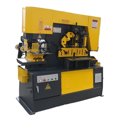 Máquina de corte y punzamiento de metal de corte y punzamiento de ángulo de hierro CNC hidráulica de la serie Q35y-25