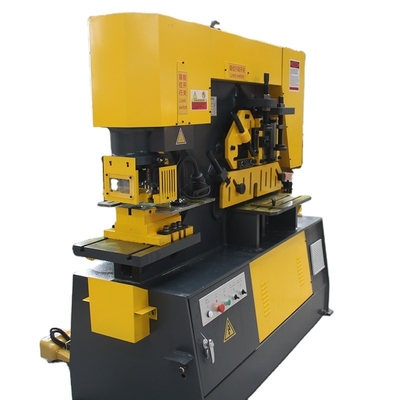 Máquina de corte y punzamiento de metal de corte y punzamiento de ángulo de hierro CNC hidráulica de la serie Q35y-25