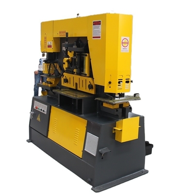Máquina de corte y punzamiento de metal de corte y punzamiento de ángulo de hierro CNC hidráulica de la serie Q35y-25