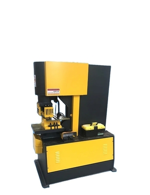 Máquina de corte y punzamiento de metal de corte y punzamiento de ángulo de hierro CNC hidráulica de la serie Q35y-25