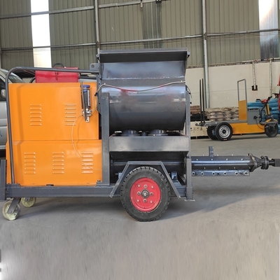 Motor eléctrico de mezcladora manual para mezclar cemento, hormigón y más en entornos industriales