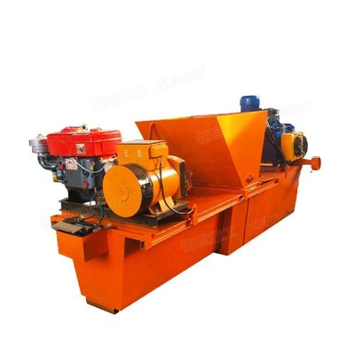 Tres trabajadores de la construcción eligen la máquina de revestimiento de canales de canales de drenaje automático