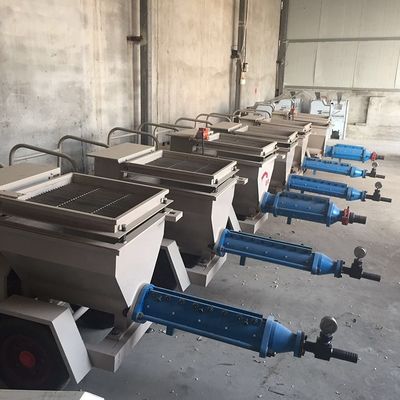 Fácil mantenimiento 1000m2 por 8 horas Máquina de pulverización de yeso de cemento y cemento
