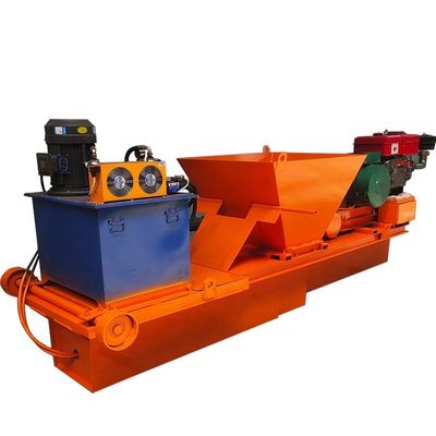 Máquina automotriz de revestimiento de canales de agua para tres trabajadores de la construcción