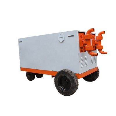 Máquina de alta potencia, bomba de hormigón de doble pistón hidráulica pequeña para lija refractaria