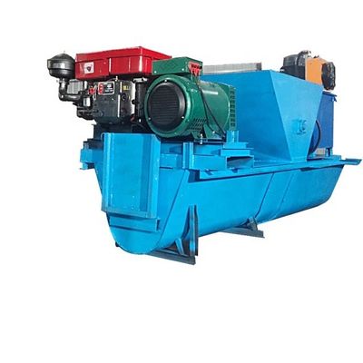 Máquina de formación de zanjas de cemento acuático en forma de U autopropulsada para revestimiento de hormigón de canales