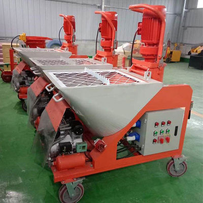 Materiales aplicables Máquina de rociado de mortero de yeso M6 para rociado de masilla de hormigón de pared