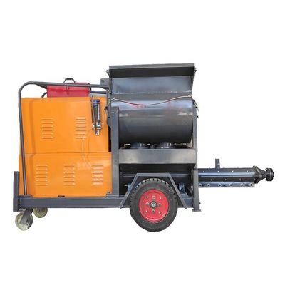 Bomba eléctrica de hormigón estator D6-3 Naranja 400v para y presión máxima de trabajo 5mpa