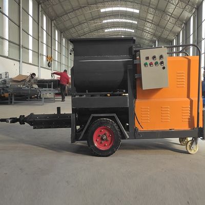Bomba eléctrica de hormigón estator D6-3 Naranja 400v para y presión máxima de trabajo 5mpa