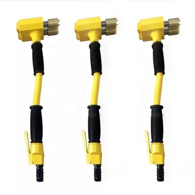 Máquina neumática portátil 1/3 cabeza Scabbler de lana para la preparación de la superficie