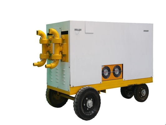 Pampas de hormigón de doble pistón hidráulicas pequeñas de 380V/220V para máquinas de colada refractarias