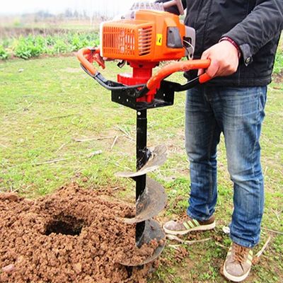 Auger portátil compacto perfecto para la excavación de agujeros en el suelo y más diámetro del taladro de auger 7-80cm