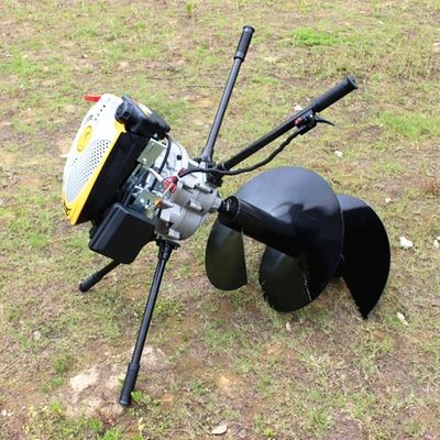 Auger portátil compacto perfecto para la excavación de agujeros en el suelo y más diámetro del taladro de auger 7-80cm