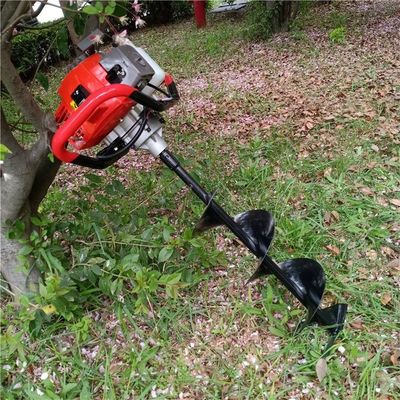 Potencia de excavación alta Herramientas para agujeros de jardín de tipo pequeño Aguilar de tierra de gasolina Aguilar de perforación 7-80CM