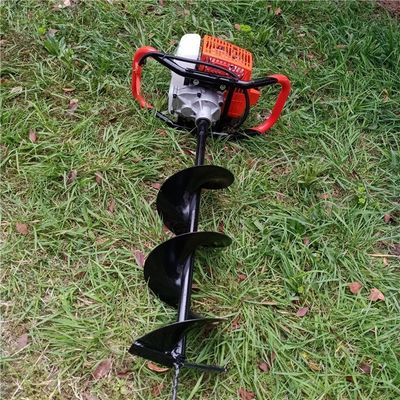 Potencia de excavación alta Herramientas para agujeros de jardín de tipo pequeño Aguilar de tierra de gasolina Aguilar de perforación 7-80CM