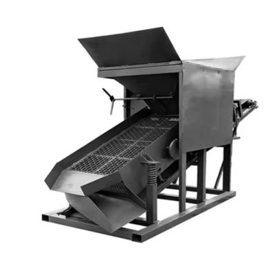 1800 KG Equipo de la máquina de cribado de arena con las instrucciones de renovación de salida por hora