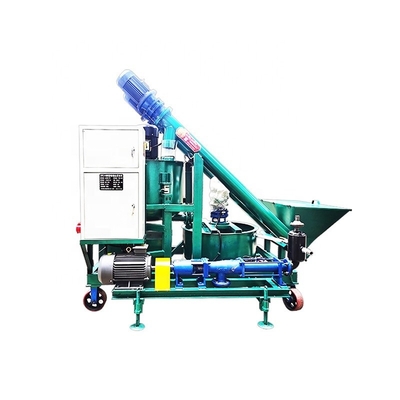 Equipo de construcción con capacidad de mezcla única de 400 kg y velocidad de agitación de 1000 rpm