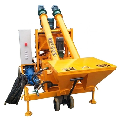 Equipo de construcción con capacidad de mezcla única de 400 kg y velocidad de agitación de 1000 rpm