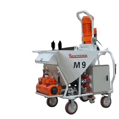 M6 Máquina de empalme con rocío de base de yeso para el cemento de mortero utilizada para el empalme liso
