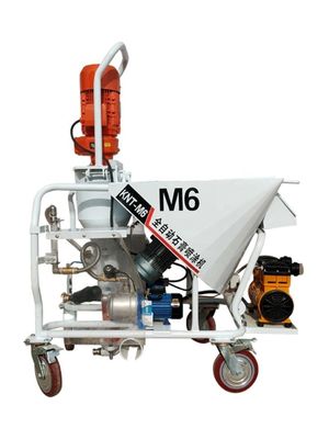 Máquina de pulverización de yeso de yeso y mortero