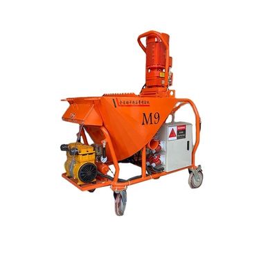 Máquina de pulverización de yeso de yeso y mortero