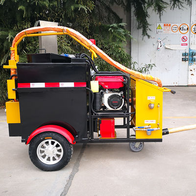 Máquina de sellado de grietas de alquitrán de pavimento de asfalto de 500 l para reparaciones duraderas