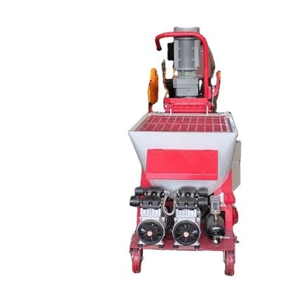 Máquina de empalme de paredes pequeña pulverizadora de mortero multifuncional con un peso unitario de 200 kg