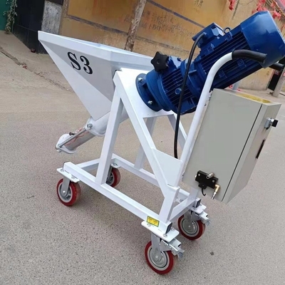 Pulverizador de pintura de textura a prueba de fuego automático de 180 kg con bomba de tornillo extendido con diseño