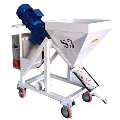 Pulverizador de pintura de textura a prueba de fuego automático de 180 kg con bomba de tornillo extendido con diseño
