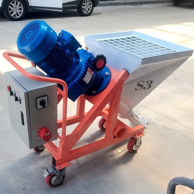 50L Hopper Capacidad 400W Máquina automática de yeso de pared para precisión y acabado