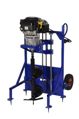 Gasolina de plantación de agujero de perforación bit auger tierra de perforación herramienta de jardín para alta potencia de excavación