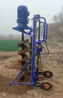 Gasolina de plantación de agujero de perforación bit auger tierra de perforación herramienta de jardín para alta potencia de excavación