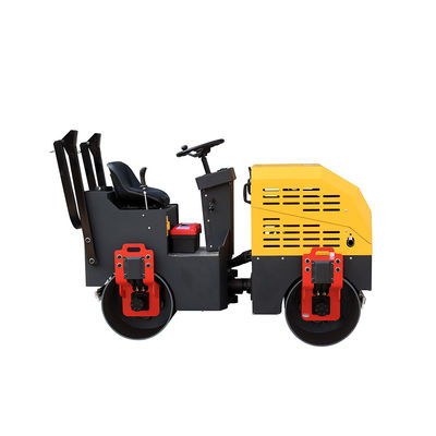 Unidad de accionamiento hidráulico Doble tambor 800 mm Tambor Diámetro de vibración Roller de carretera de asfalto