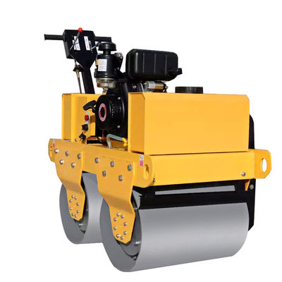 1000*1000*1200mm Tamaño Doble tambor Roller de carretera de suelo con válvula hidráulica Bran