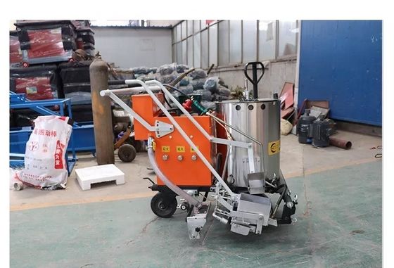 Máquina de marcado de carretera propulsada para líneas de tráfico y líneas de estacionamiento Diseño personalizado