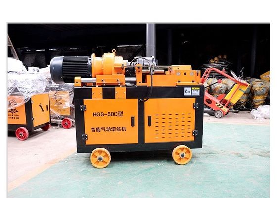 Máquina de fabricación de tornillos de barras de acero con rosca de refuerzo de 1050*700*1100MM 3-380V 50HZ