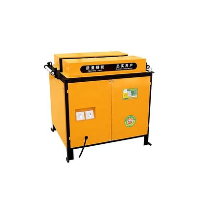 Máquina de pulido eléctrico de construcción de acero con y diseño de transportador de rodillos