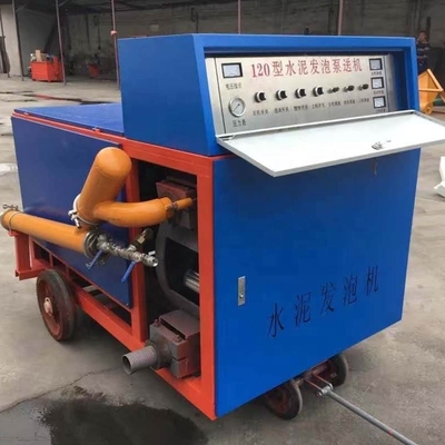Capacidad de producción Máquina generadora de espuma de hormigón para paredes de pisos y techos fundidos en su lugar