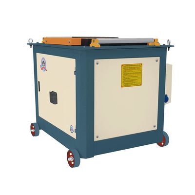 Máquina de flexión de barras de acero portátil semiautomática con capacidad de 380 kg