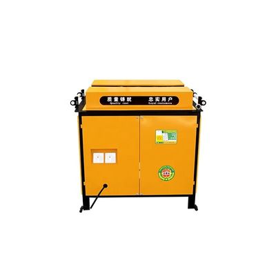 Máquina de eliminación de óxido de rebar y pintura para el proceso de limpieza de tuberías de acero físicas