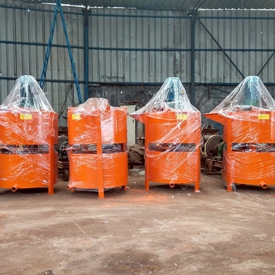 3kw de potencia motriz de cemento de mortero mezclador de lixiviación con barril de mezcla móvil de gran capacidad