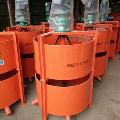 Jw350 Mixer de hormigón/Mini-cemento de mezcla con 200L de capacidad de almacenamiento de estiércol y mezcla