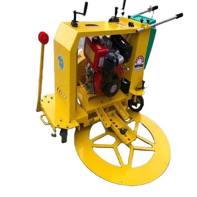 Máquina de corte de cubiertas de pozos de alcantarillado redondas de carretera 170 kg con cortador de cubiertas de pozos de bodega de concreto